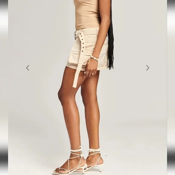 SER.O.YA Lia Skirt Sand Dune NWT - Picture 8 of 14